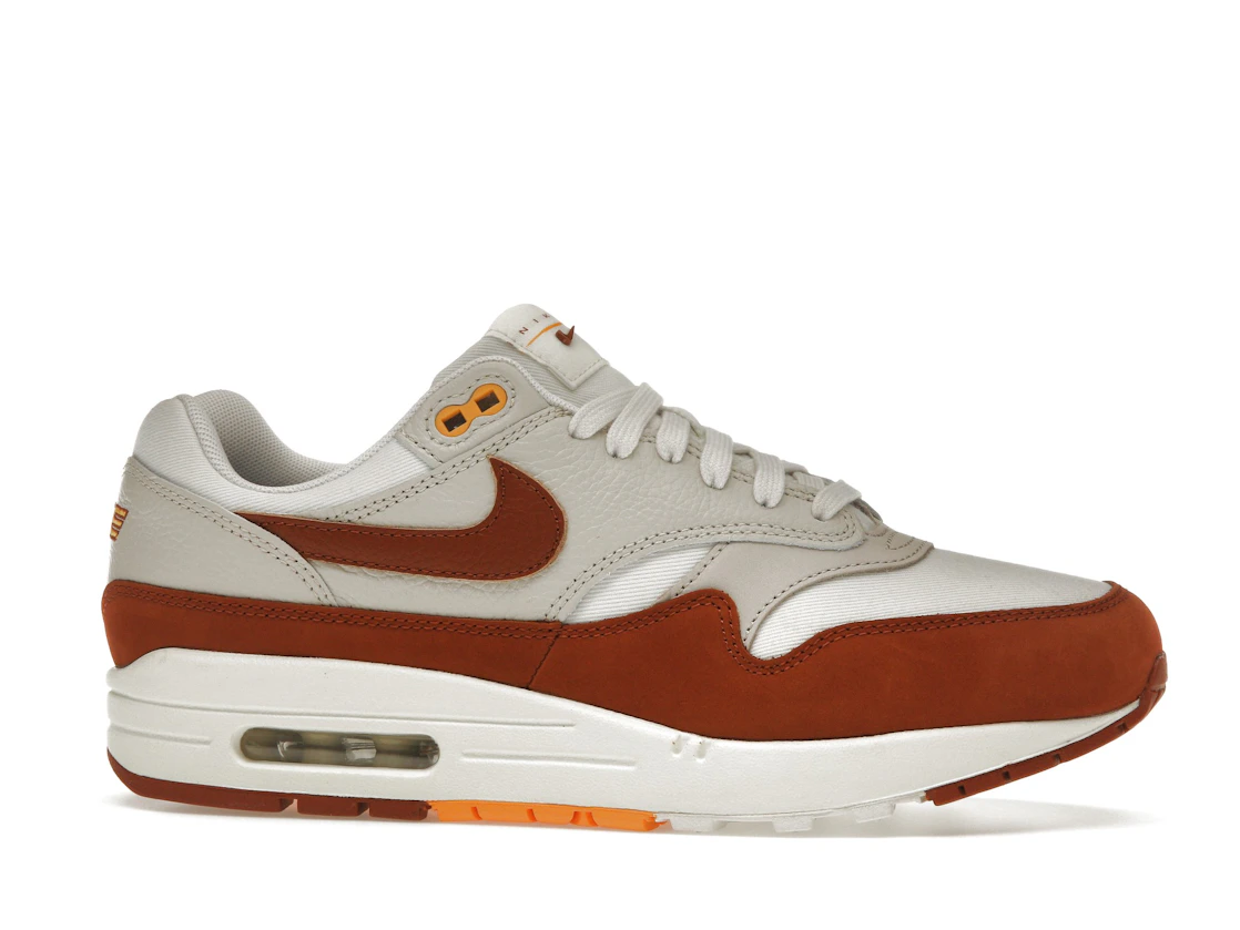 Vue 2 de Nike Air Max 1 Rugged Orange 