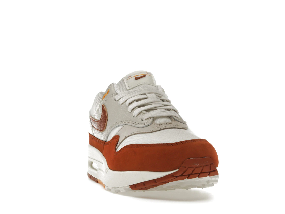 Vue 8 de Nike Air Max 1 Rugged Orange 