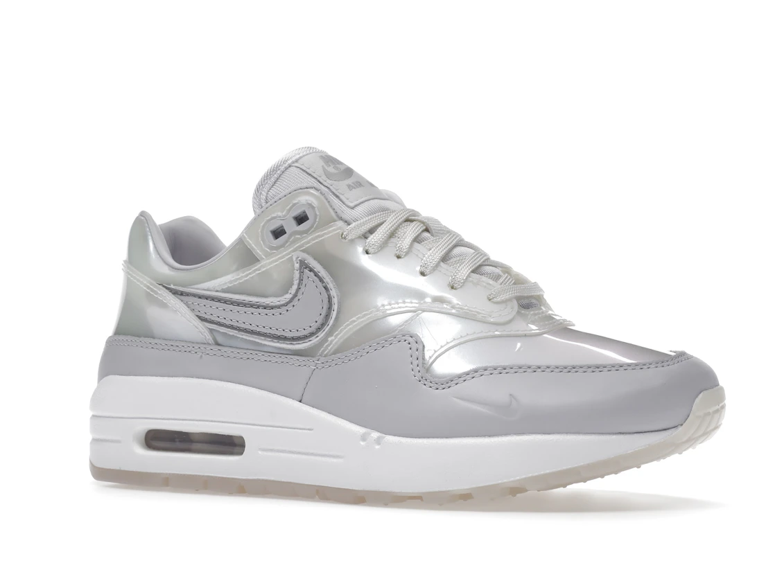 Vue 4 de Nike Air Max 1 SNKRS Day White 