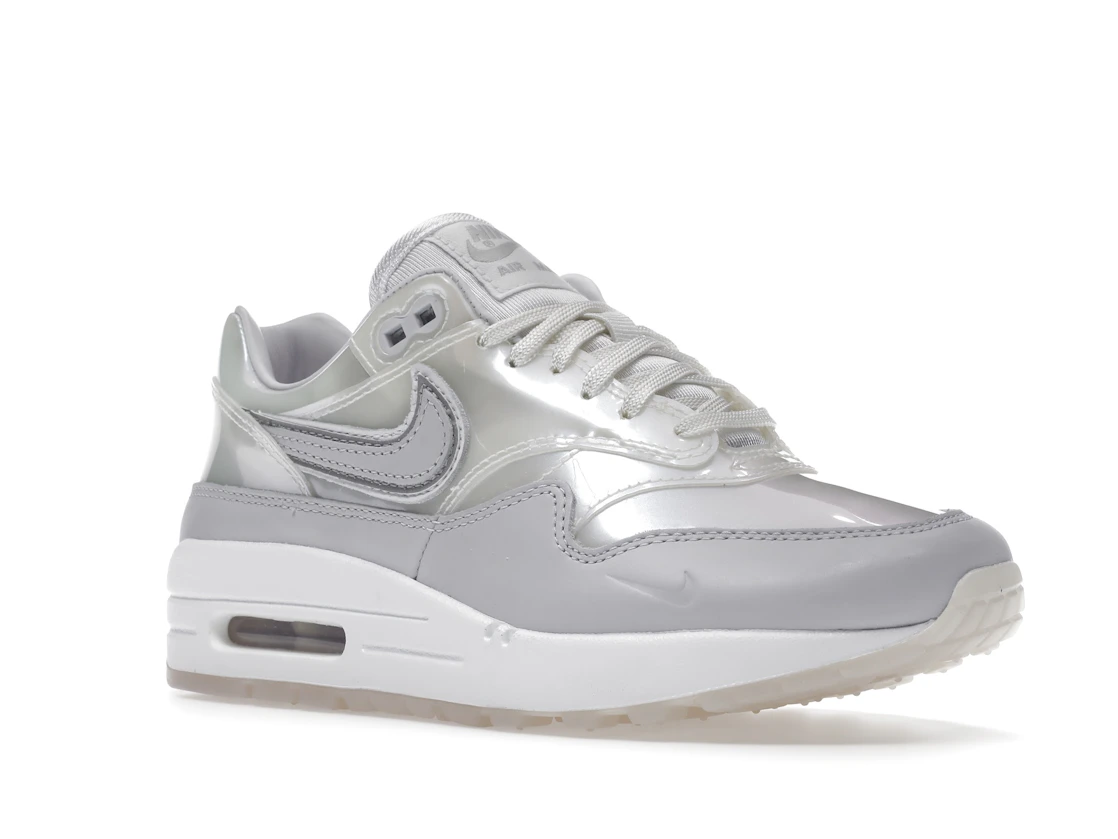 Vue 5 de Nike Air Max 1 SNKRS Day White 