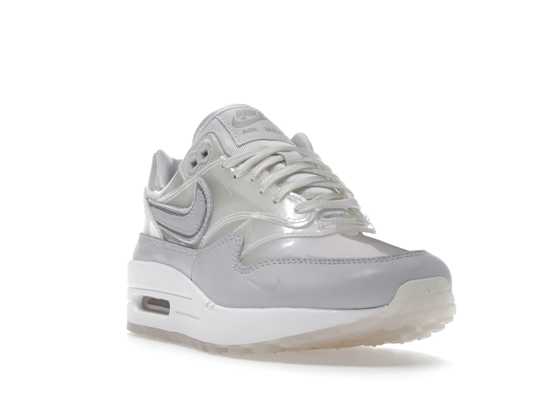 Vue 7 de Nike Air Max 1 SNKRS Day White 