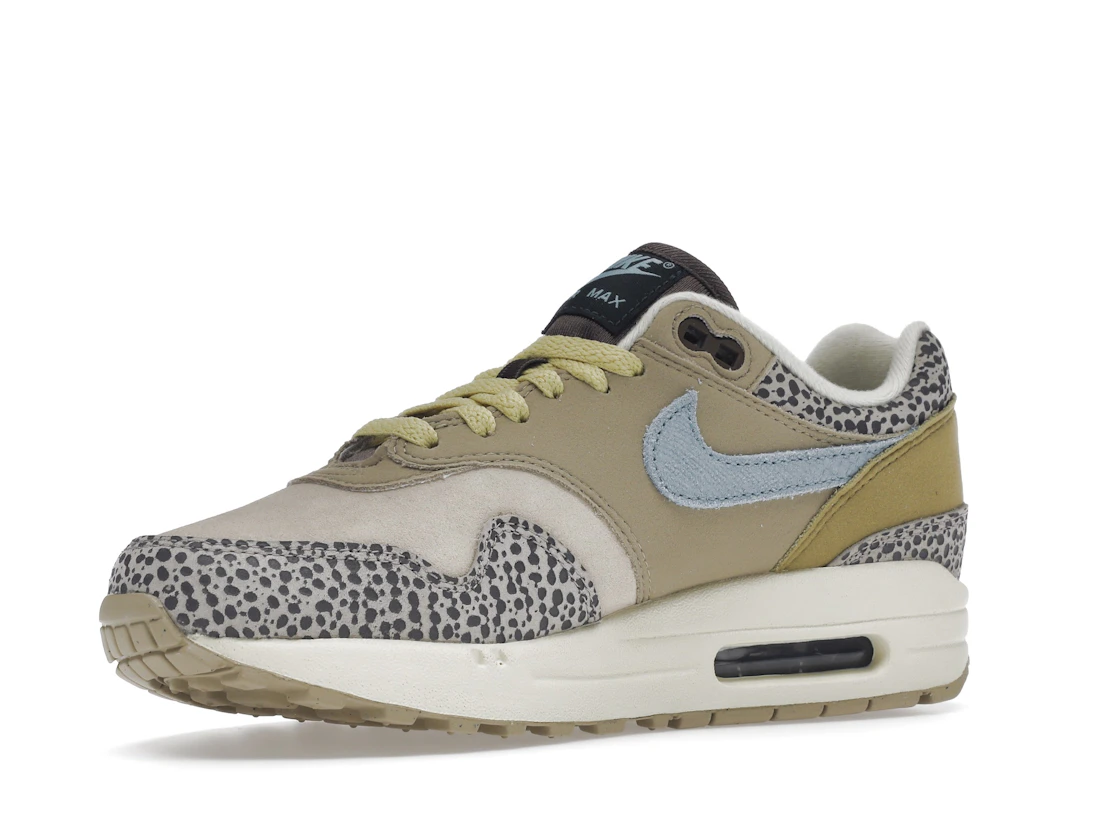 Vue 16 de Nike Air Max 1 Safari Cobblestone 