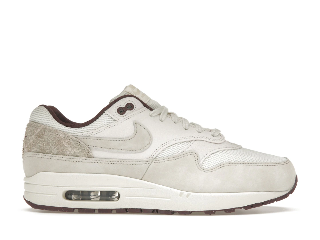 Vue 1 de Nike Air Max 1 Sail Burgundy Crush