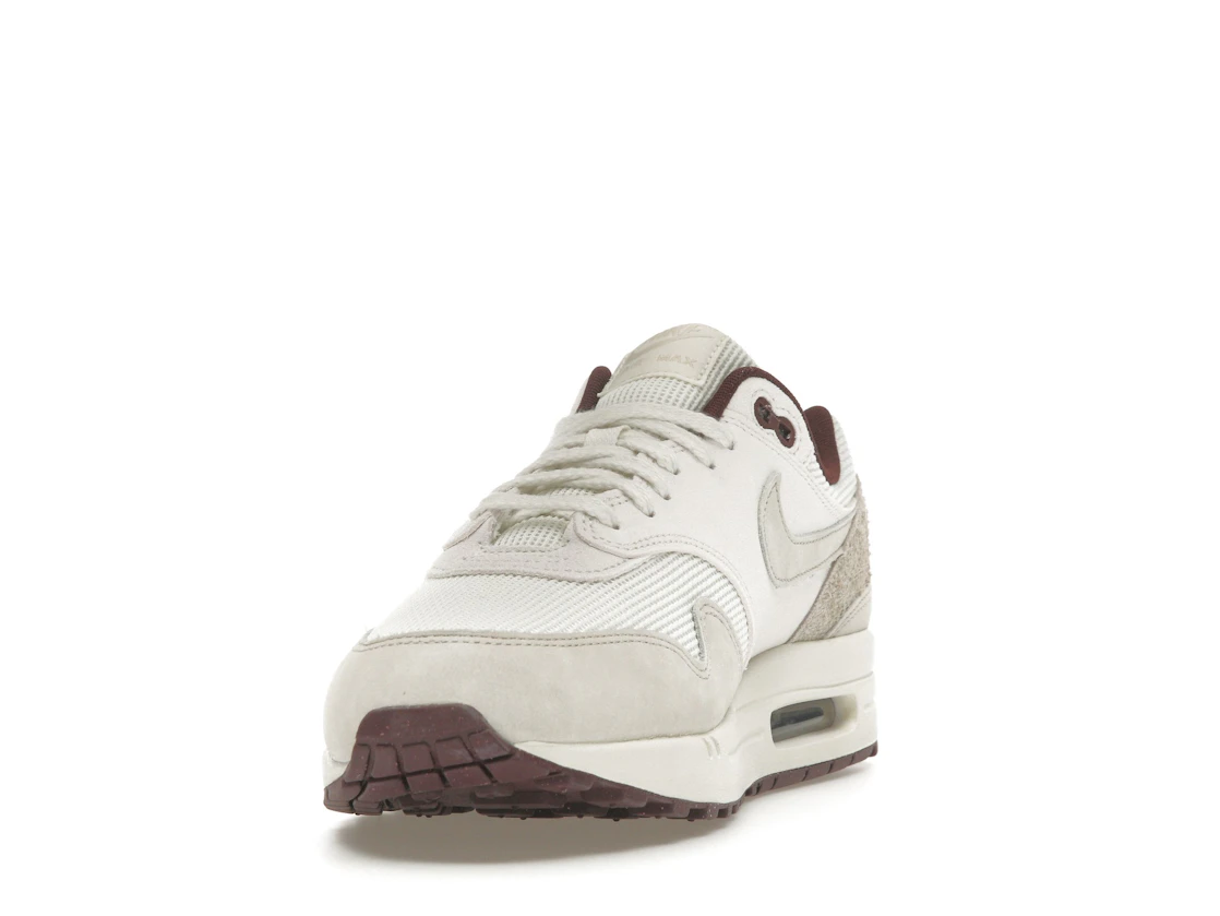 Vue 12 de Nike Air Max 1 Sail Burgundy Crush