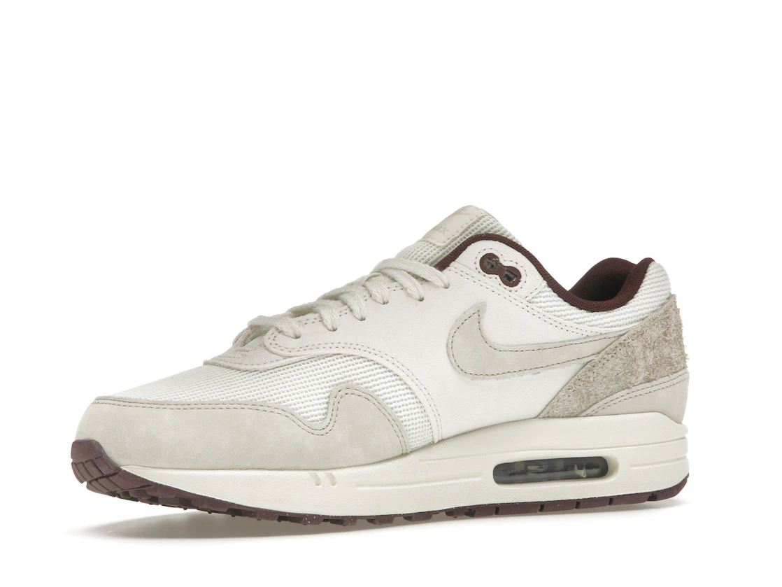 Vue 16 de Nike Air Max 1 Sail Burgundy Crush