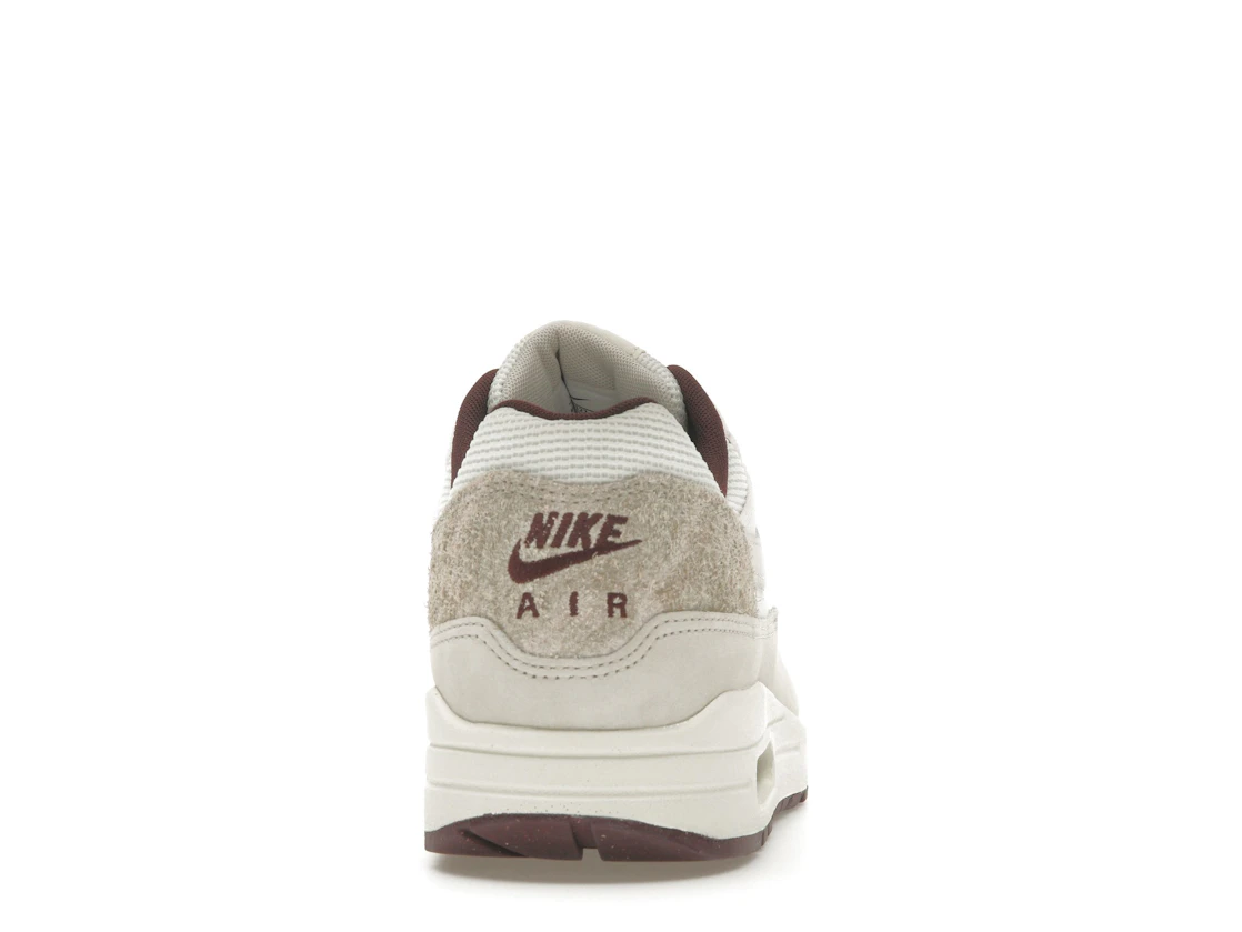 Vue 28 de Nike Air Max 1 Sail Burgundy Crush