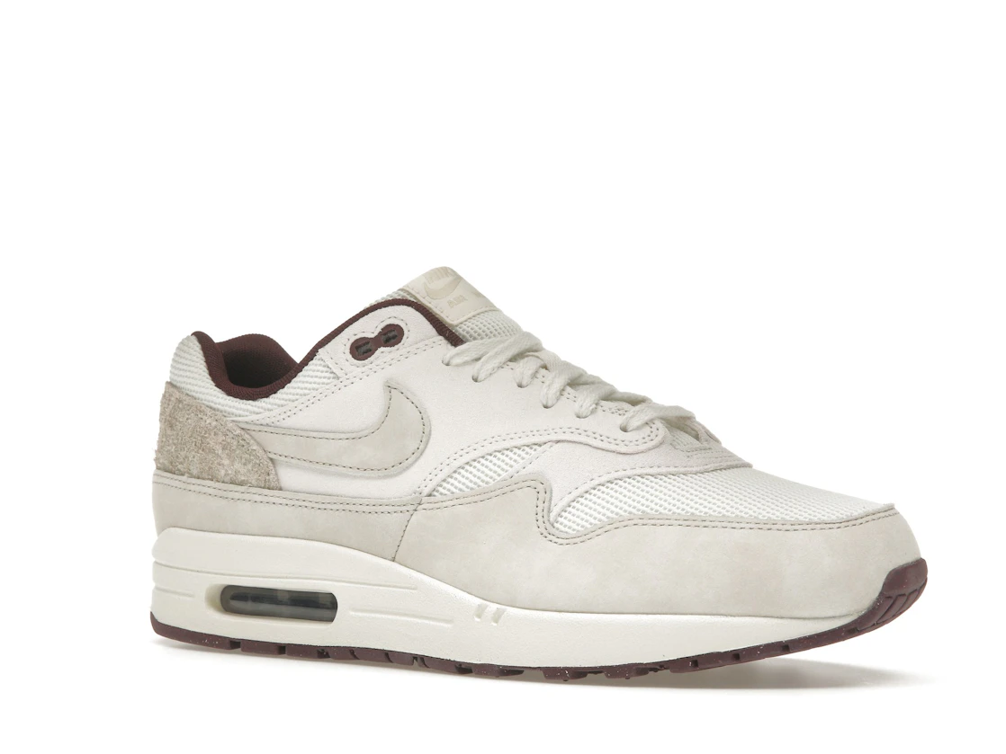 Vue 4 de Nike Air Max 1 Sail Burgundy Crush