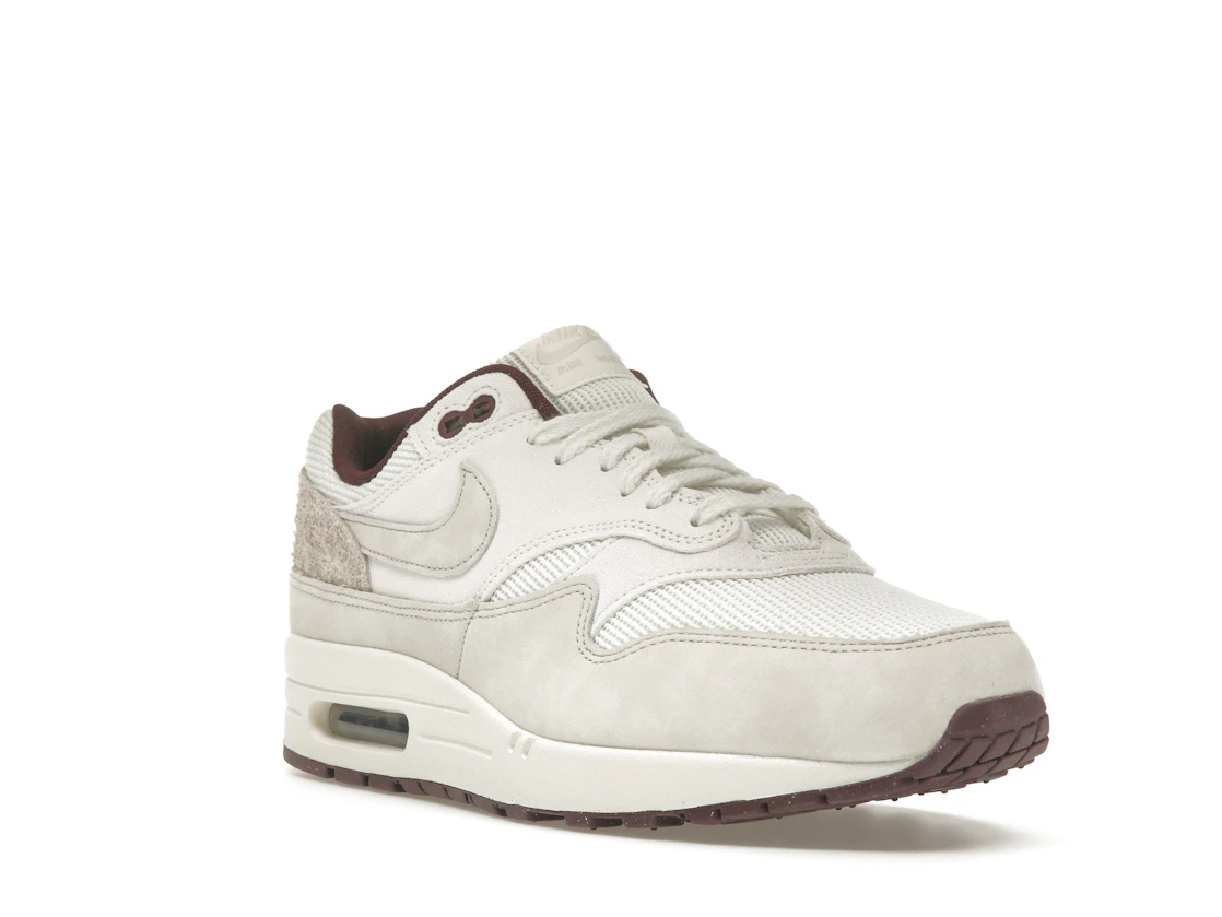 Vue 6 de Nike Air Max 1 Sail Burgundy Crush