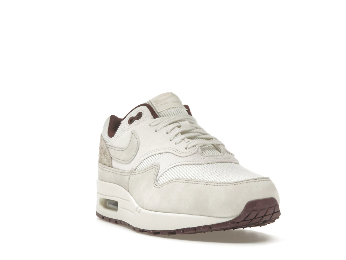 Vue 7 de Nike Air Max 1 Sail Burgundy Crush