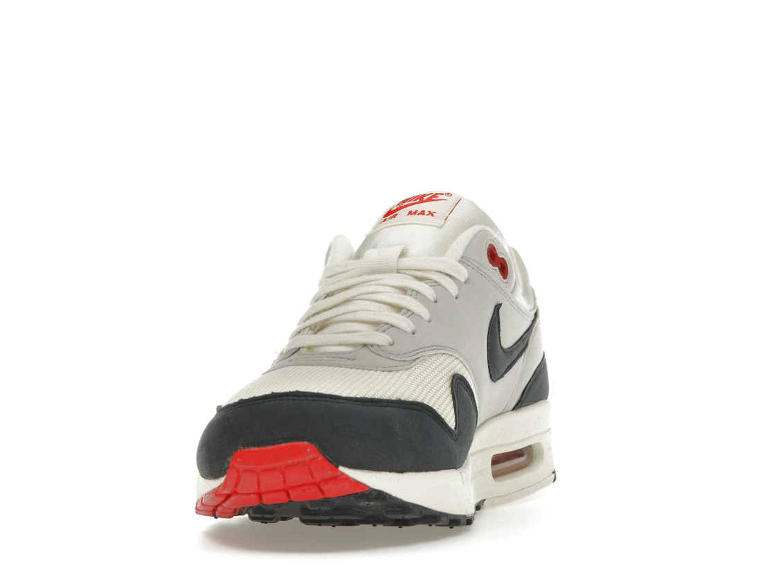 Vue 12 de Nike Air Max 1 Sail Dark Obsidian