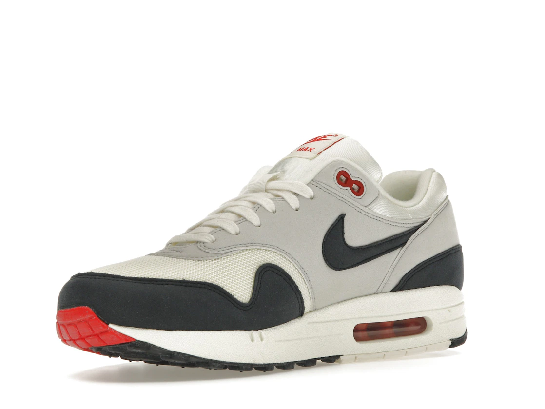 Vue 15 de Nike Air Max 1 Sail Dark Obsidian