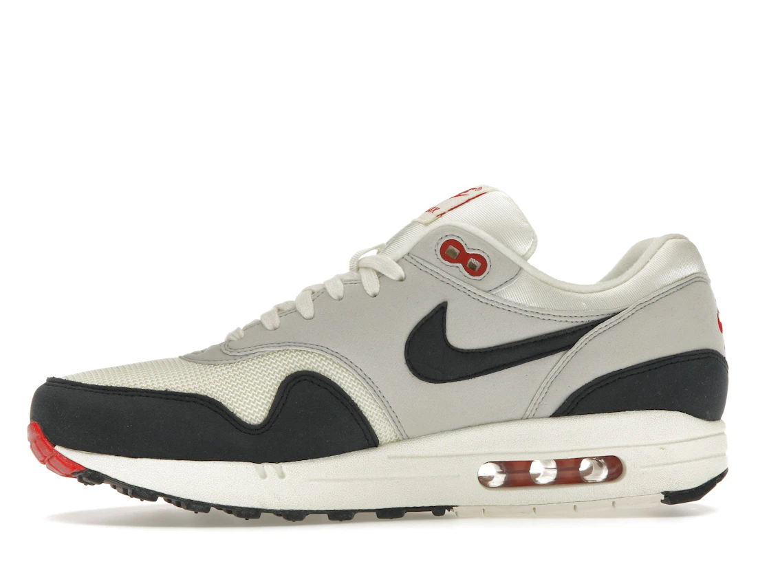 Vue 18 de Nike Air Max 1 Sail Dark Obsidian
