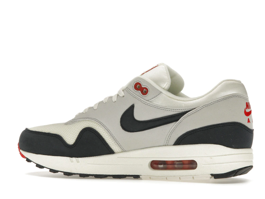 Vue 21 de Nike Air Max 1 Sail Dark Obsidian