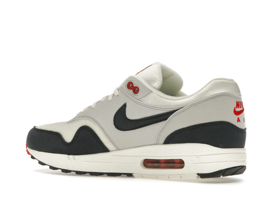Vue 22 de Nike Air Max 1 Sail Dark Obsidian