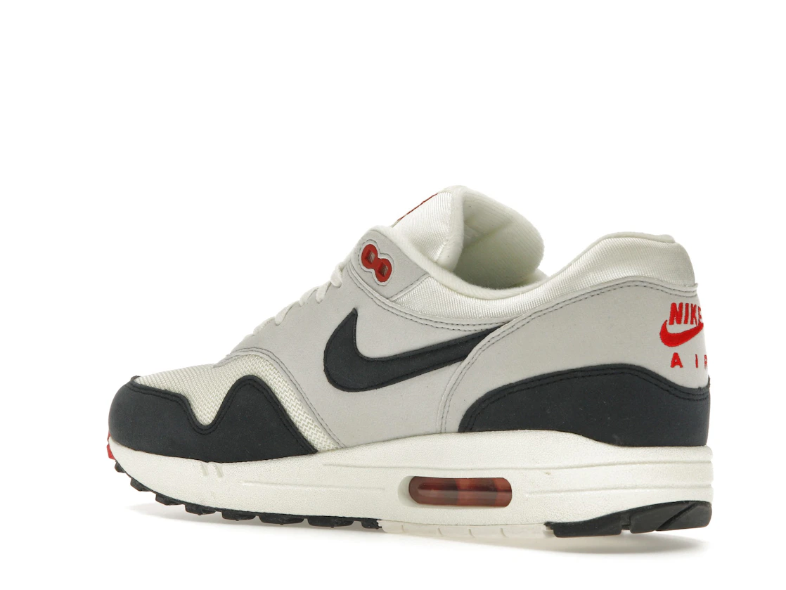 Vue 23 de Nike Air Max 1 Sail Dark Obsidian