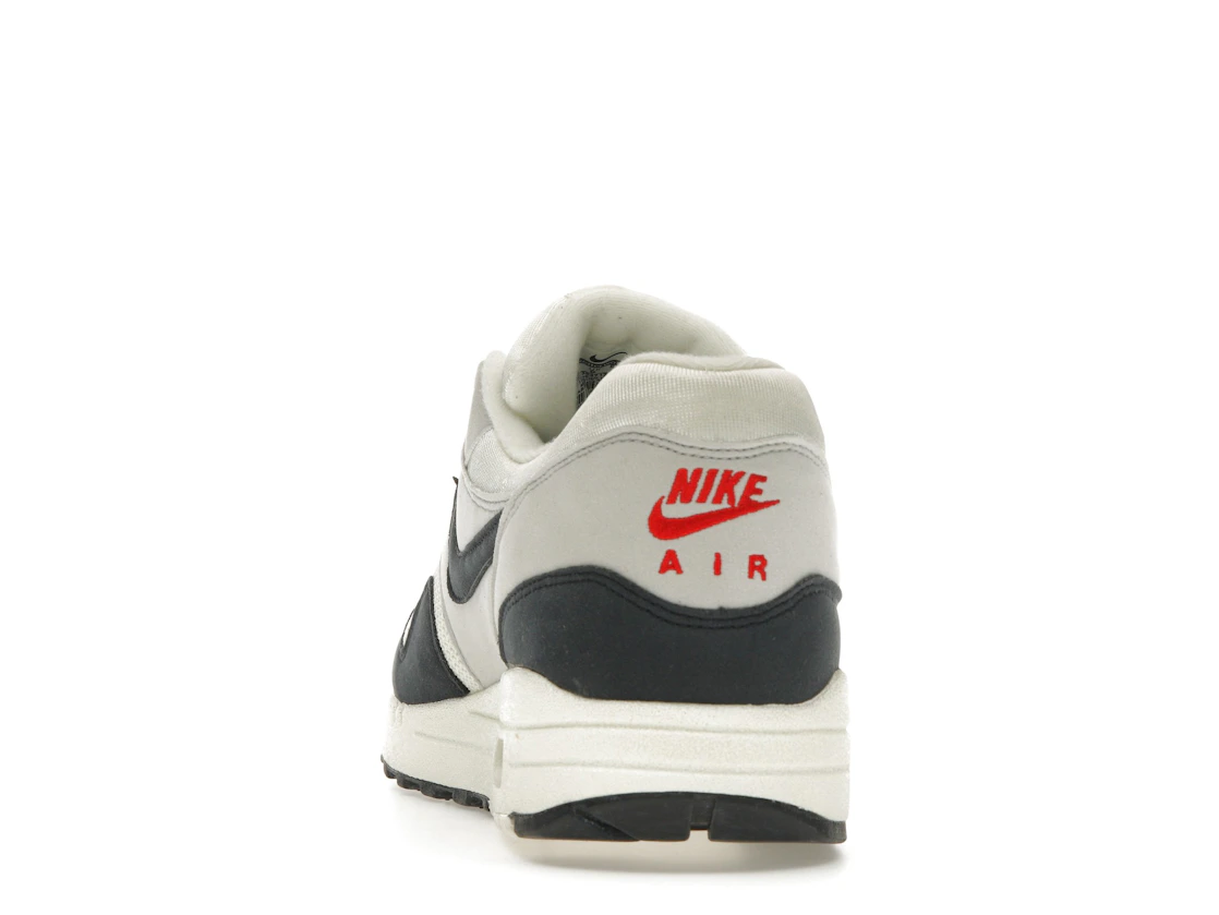Vue 27 de Nike Air Max 1 Sail Dark Obsidian