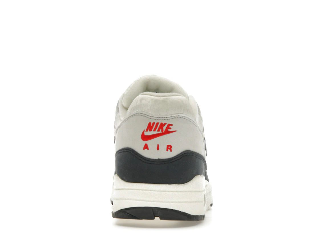 Vue 28 de Nike Air Max 1 Sail Dark Obsidian