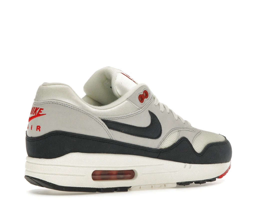 Vue 33 de Nike Air Max 1 Sail Dark Obsidian