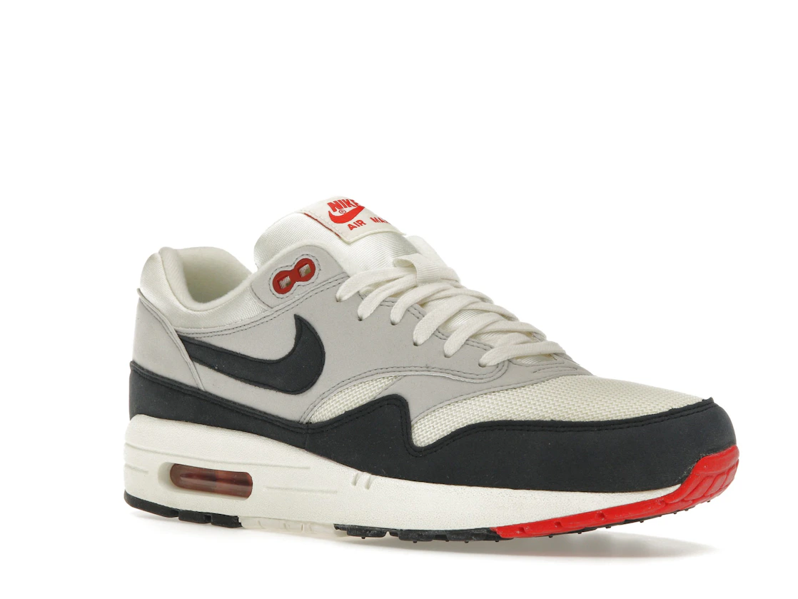 Vue 5 de Nike Air Max 1 Sail Dark Obsidian