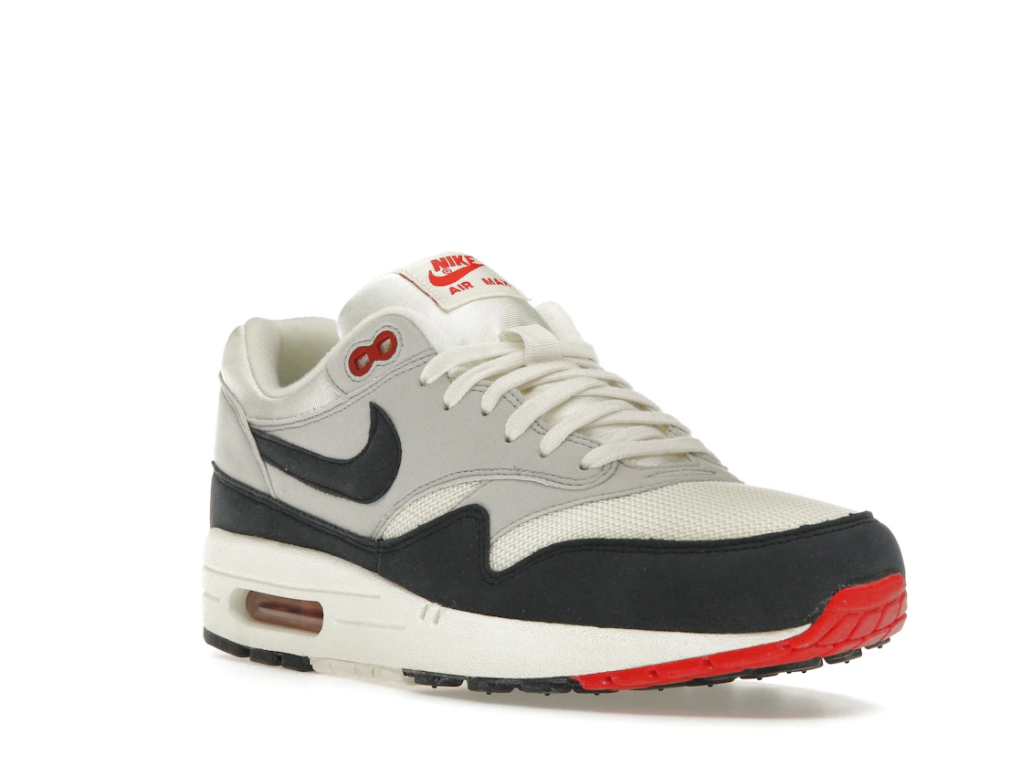 Vue 6 de Nike Air Max 1 Sail Dark Obsidian