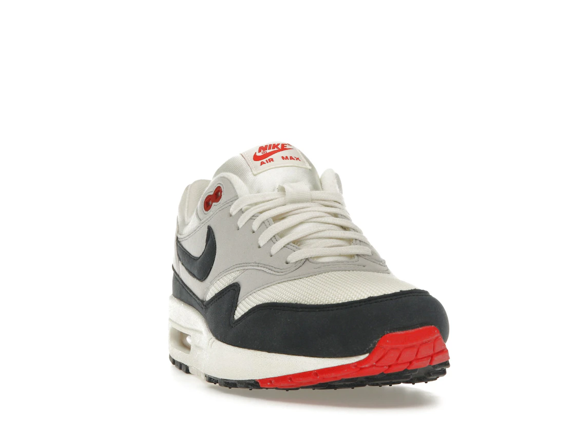Vue 8 de Nike Air Max 1 Sail Dark Obsidian