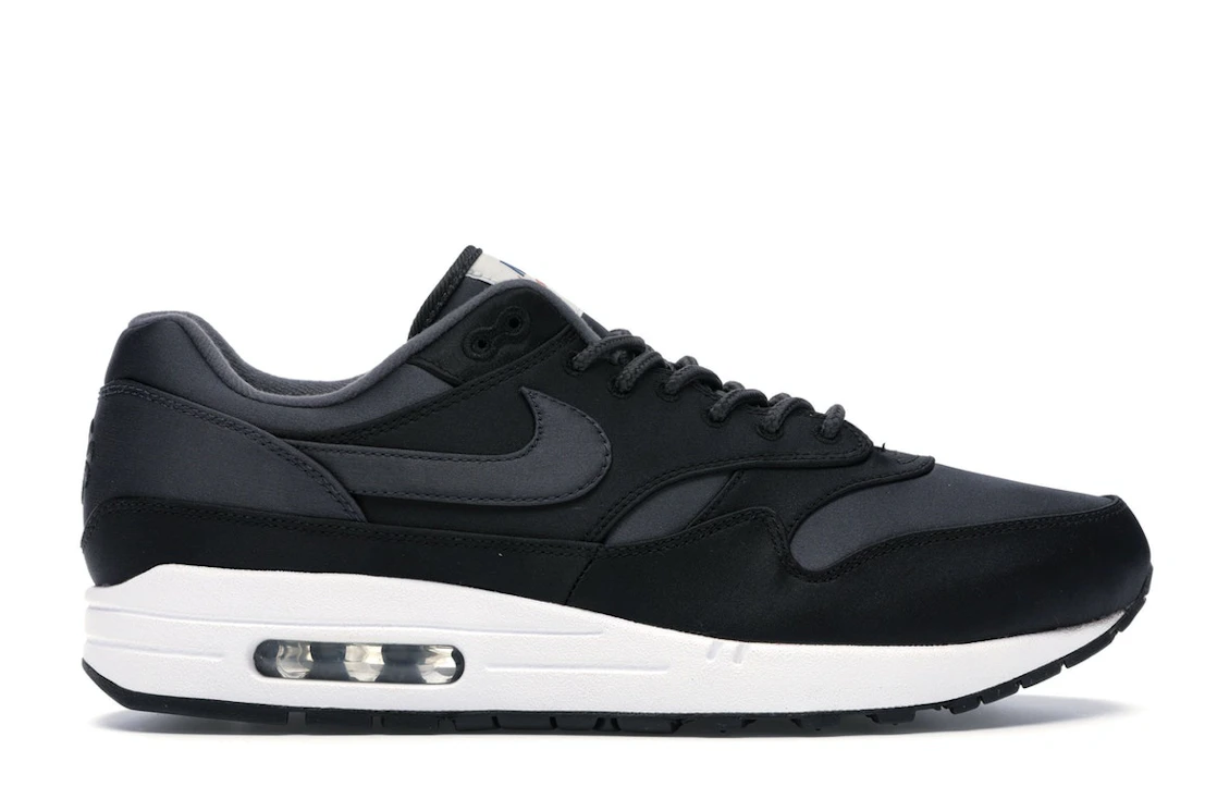 Vue 1 de Nike Air Max 1 Satin Pack Black