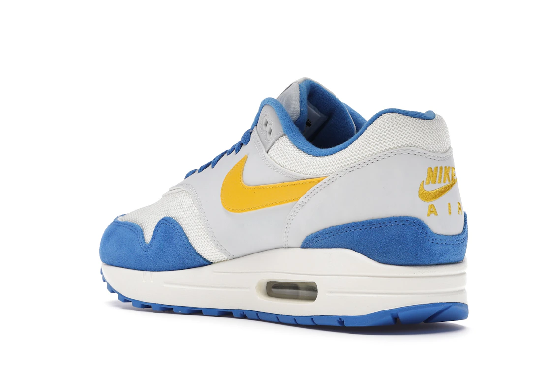 Vue 24 de Nike Air Max 1 Signal Blue