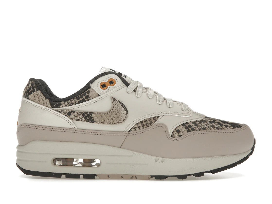 Vue 1 de Nike Air Max 1 Snakeskin Light Orewood Brown 