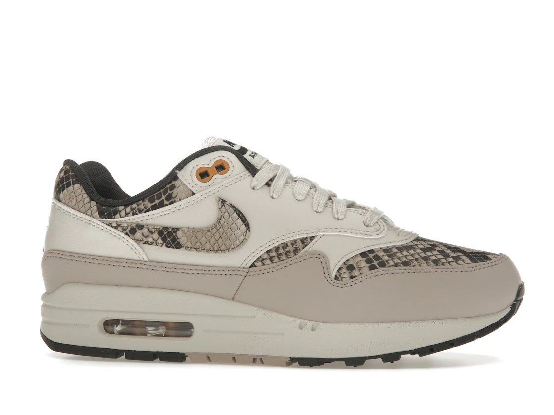Vue 2 de Nike Air Max 1 Snakeskin Light Orewood Brown 