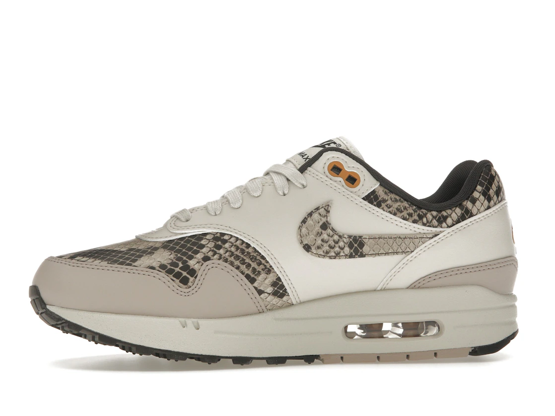 Vue 18 de Nike Air Max 1 Snakeskin Light Orewood Brown 