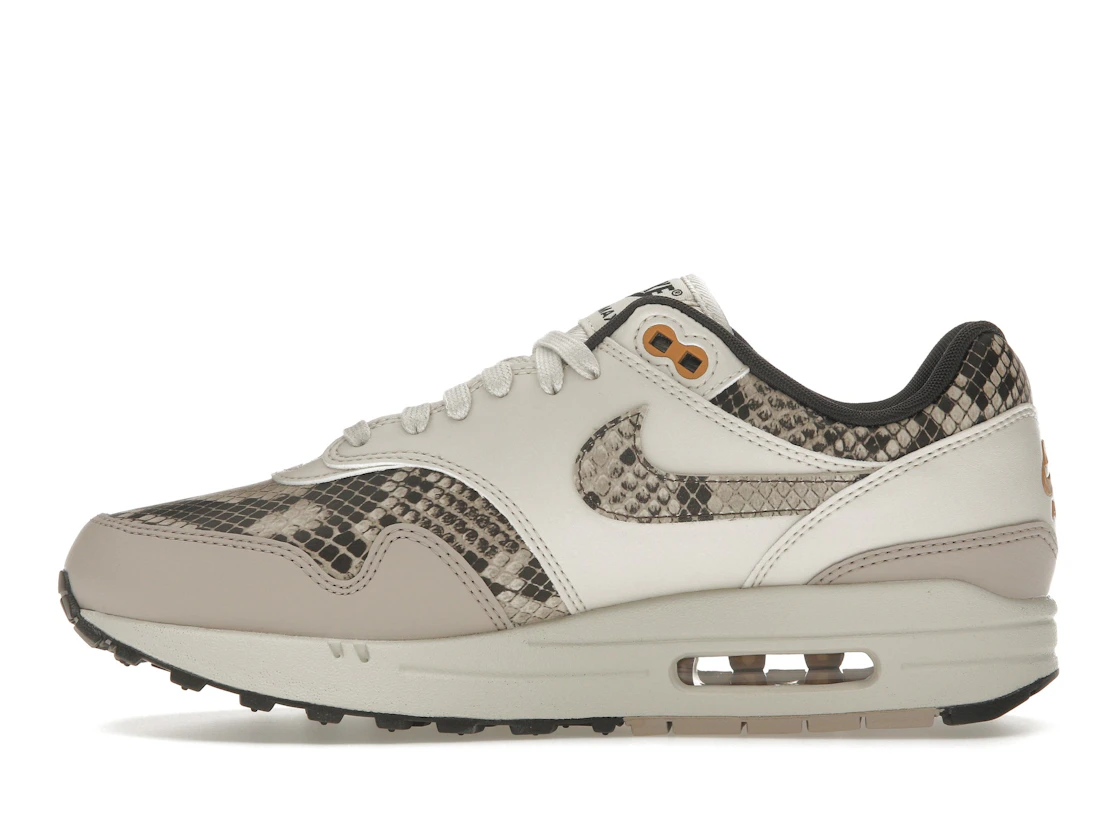 Vue 19 de Nike Air Max 1 Snakeskin Light Orewood Brown 