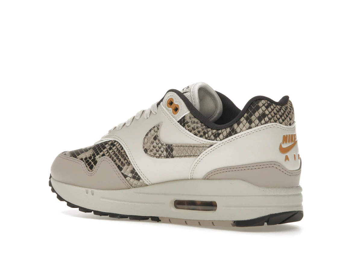 Vue 23 de Nike Air Max 1 Snakeskin Light Orewood Brown 