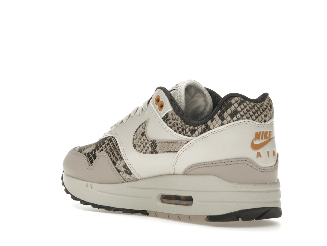Vue 24 de Nike Air Max 1 Snakeskin Light Orewood Brown 