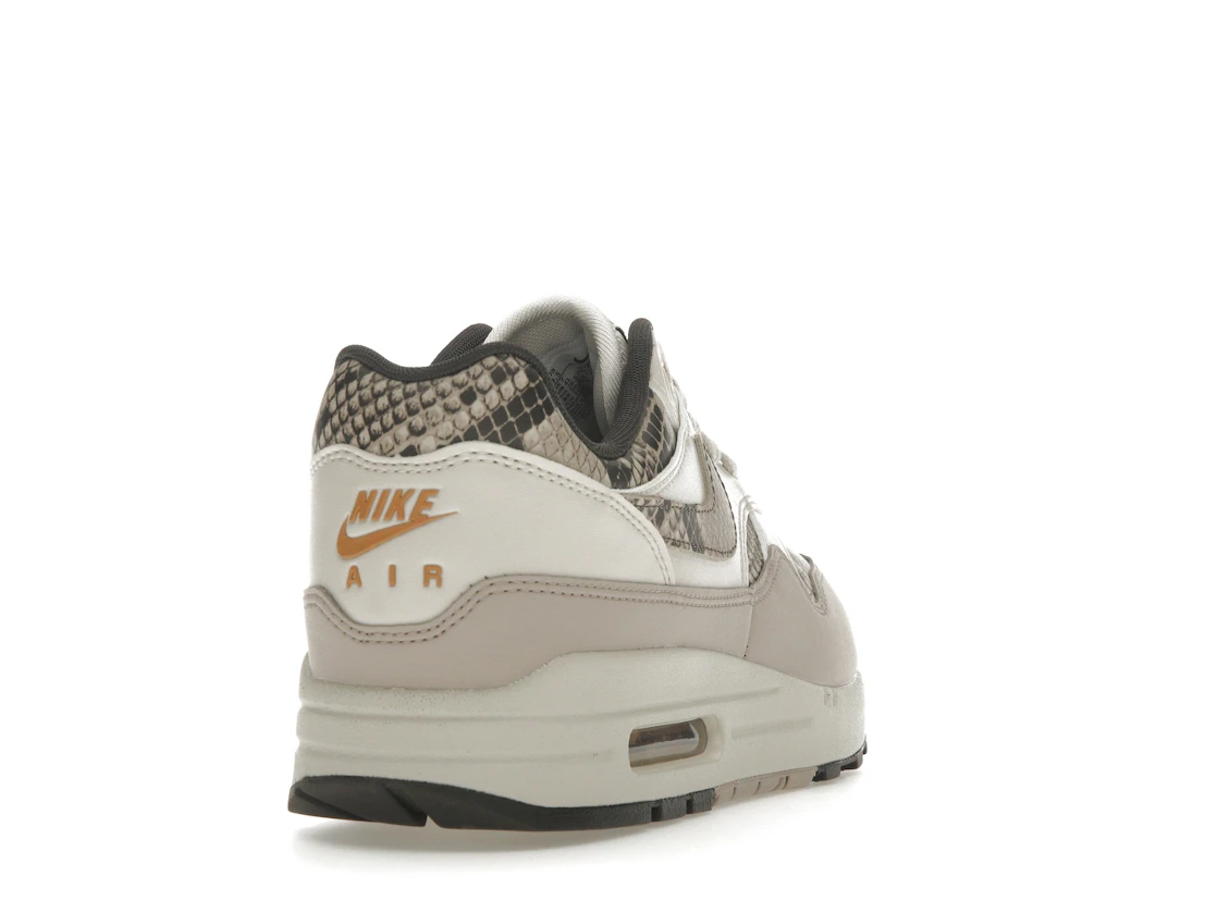 Vue 30 de Nike Air Max 1 Snakeskin Light Orewood Brown 