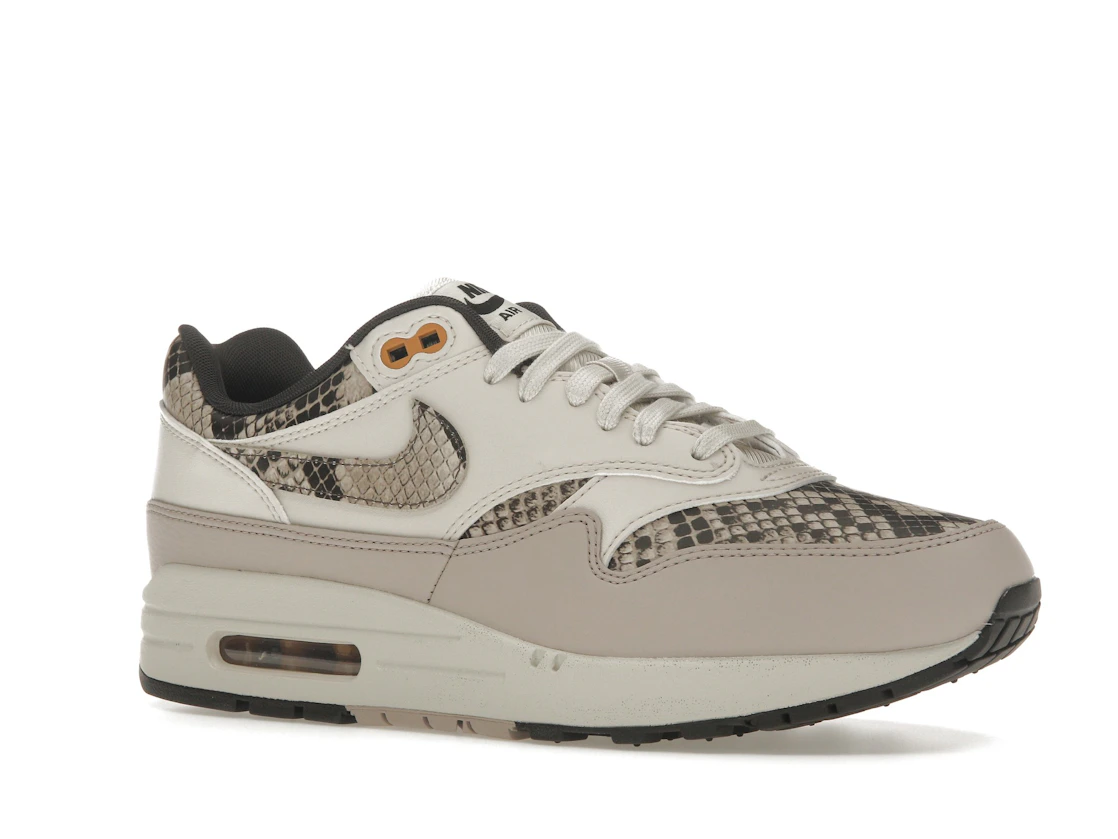 Vue 4 de Nike Air Max 1 Snakeskin Light Orewood Brown 