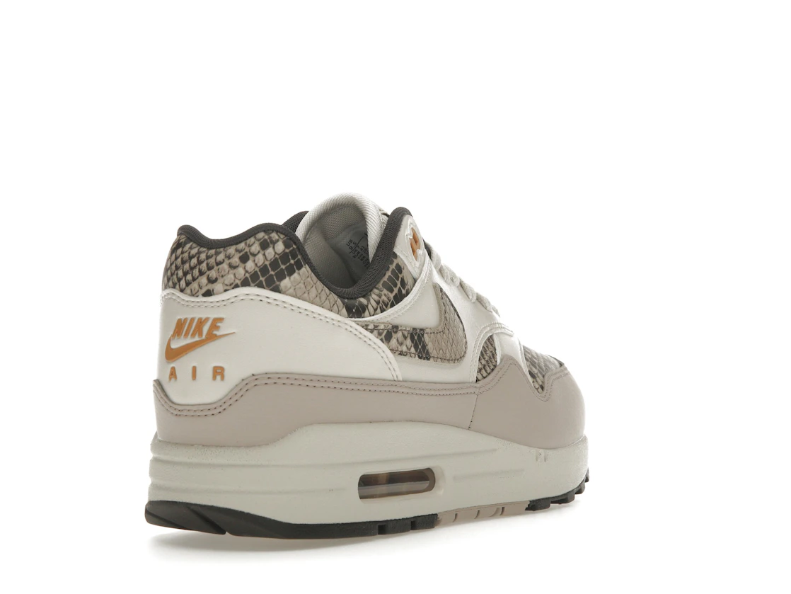 Vue 31 de Nike Air Max 1 Snakeskin Light Orewood Brown 