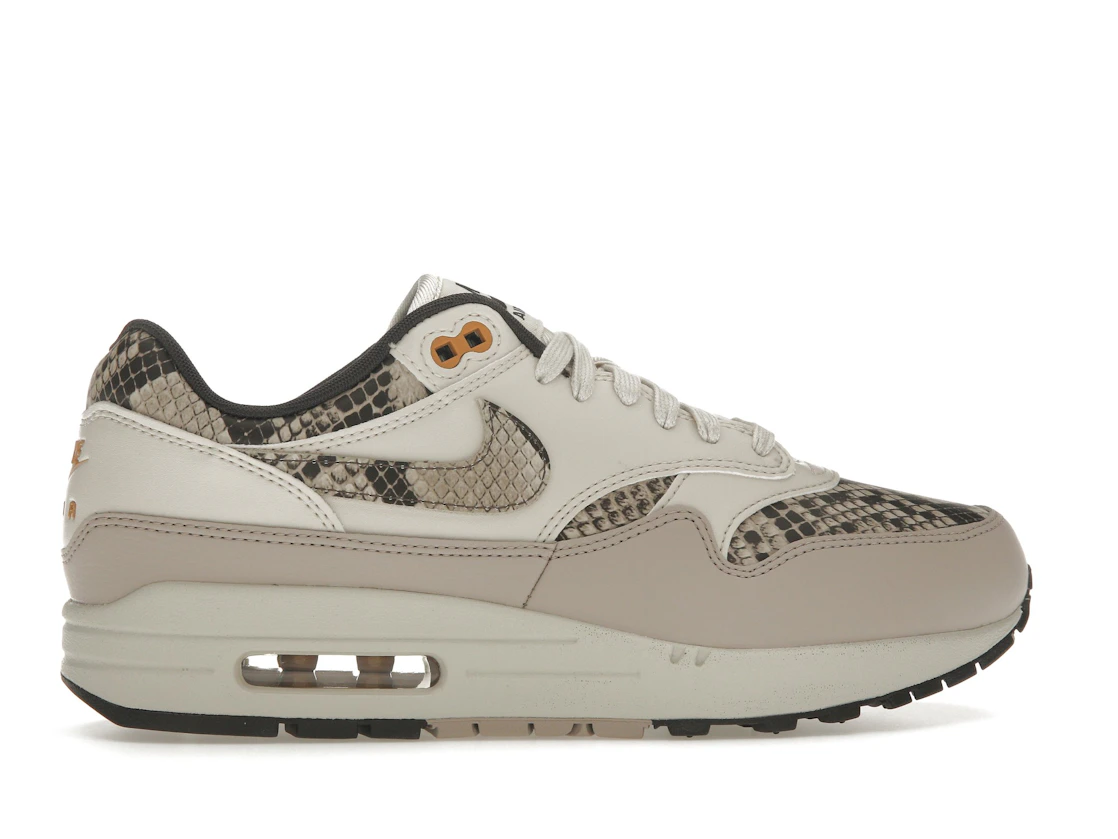 Vue 36 de Nike Air Max 1 Snakeskin Light Orewood Brown 