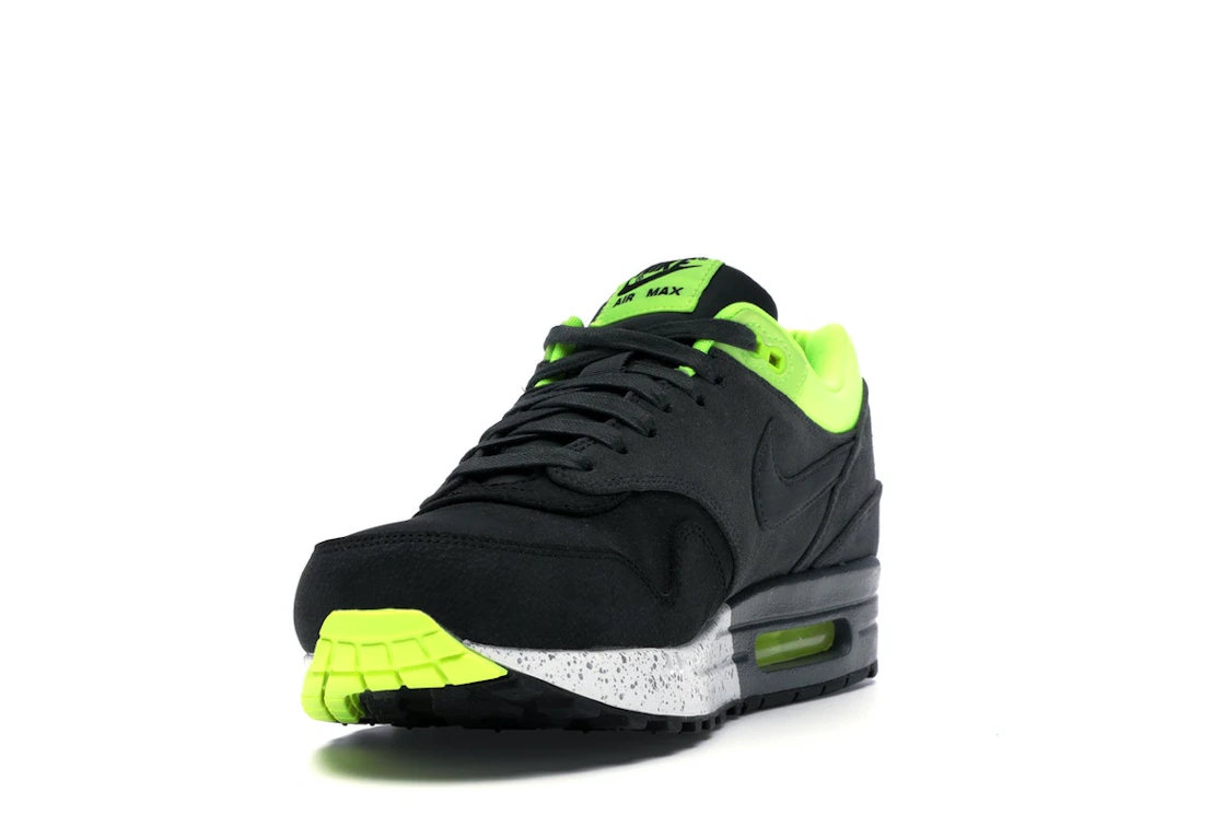 Vue 13 de Nike Air Max 1 Split Black Volt