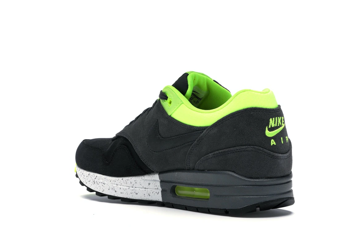 Vue 24 de Nike Air Max 1 Split Black Volt