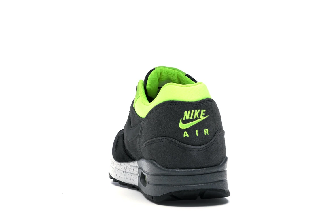 Vue 27 de Nike Air Max 1 Split Black Volt