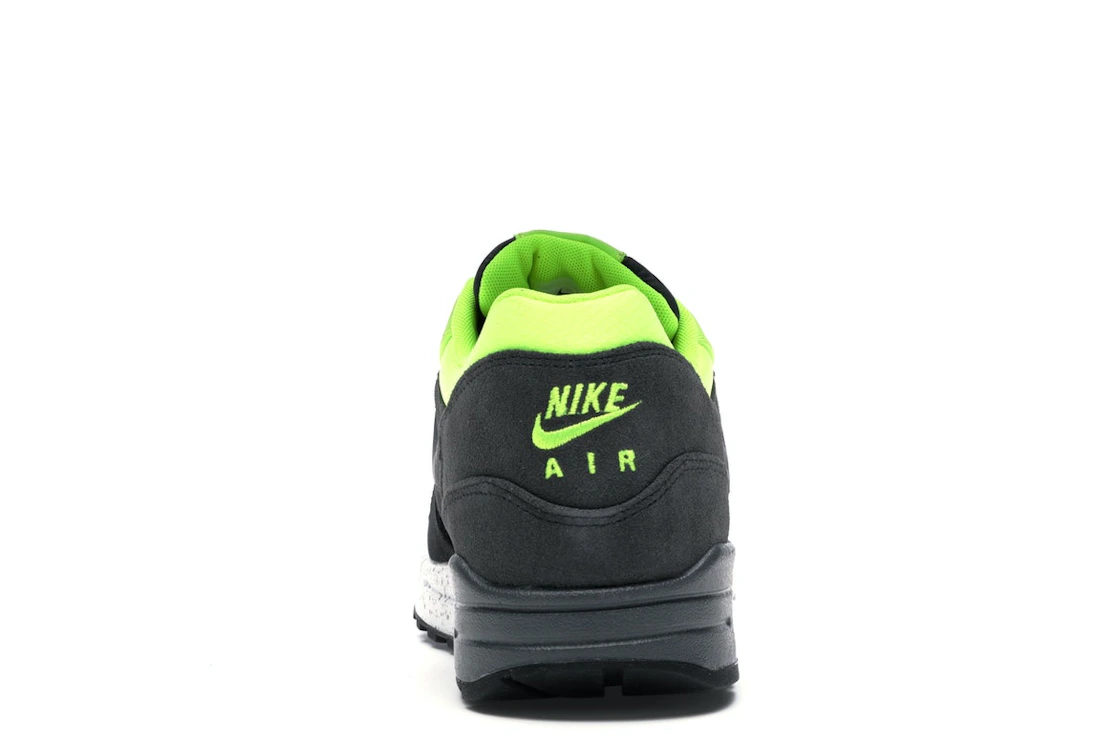 Vue 28 de Nike Air Max 1 Split Black Volt