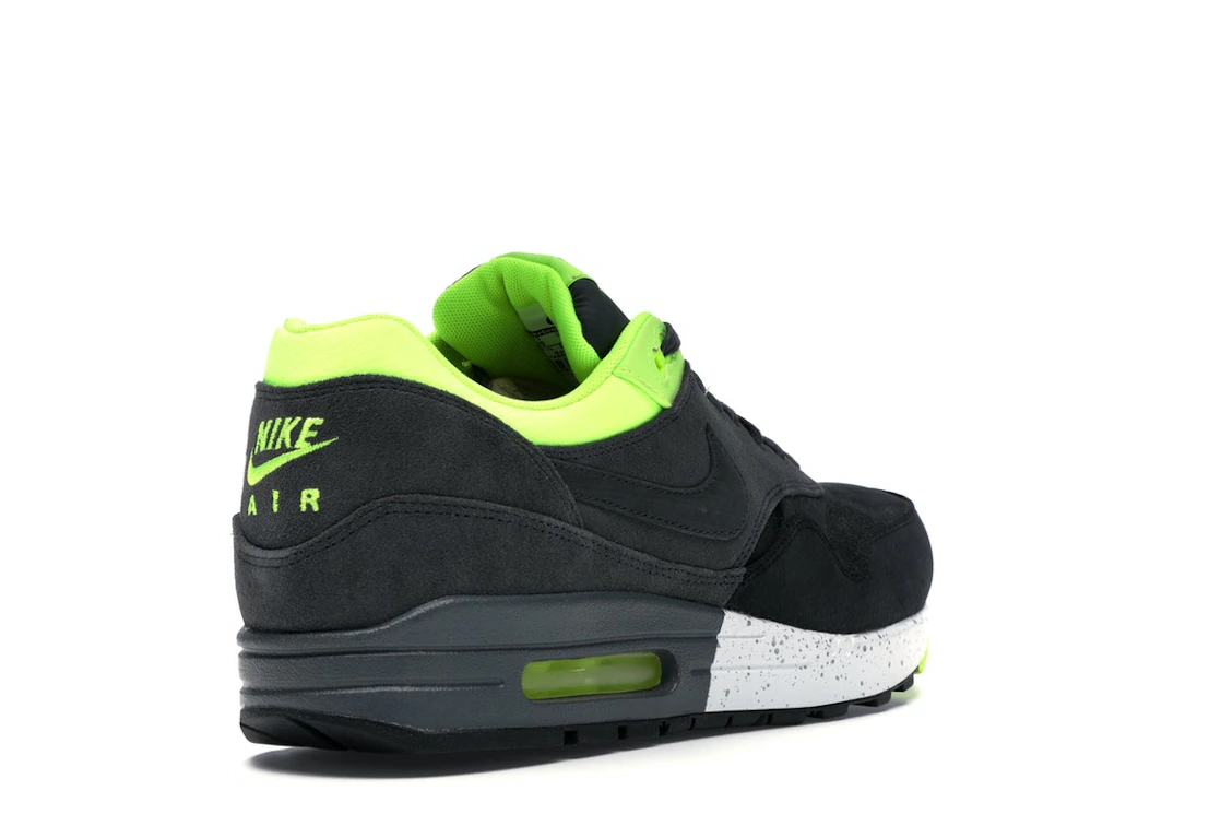 Vue 32 de Nike Air Max 1 Split Black Volt