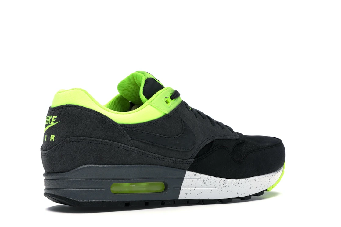 Vue 34 de Nike Air Max 1 Split Black Volt