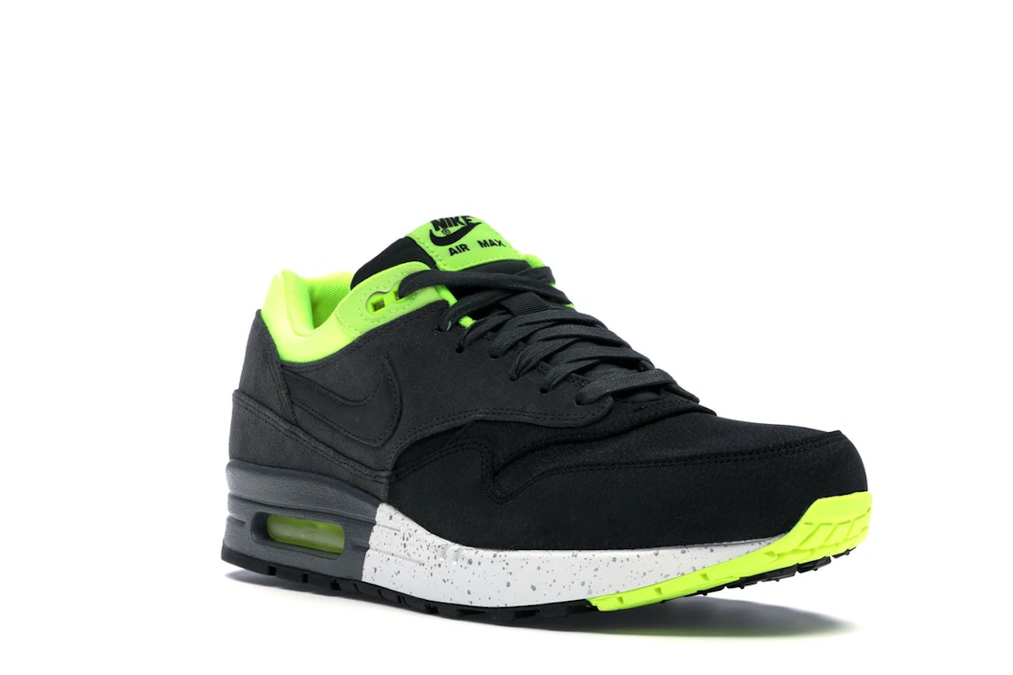 Vue 6 de Nike Air Max 1 Split Black Volt