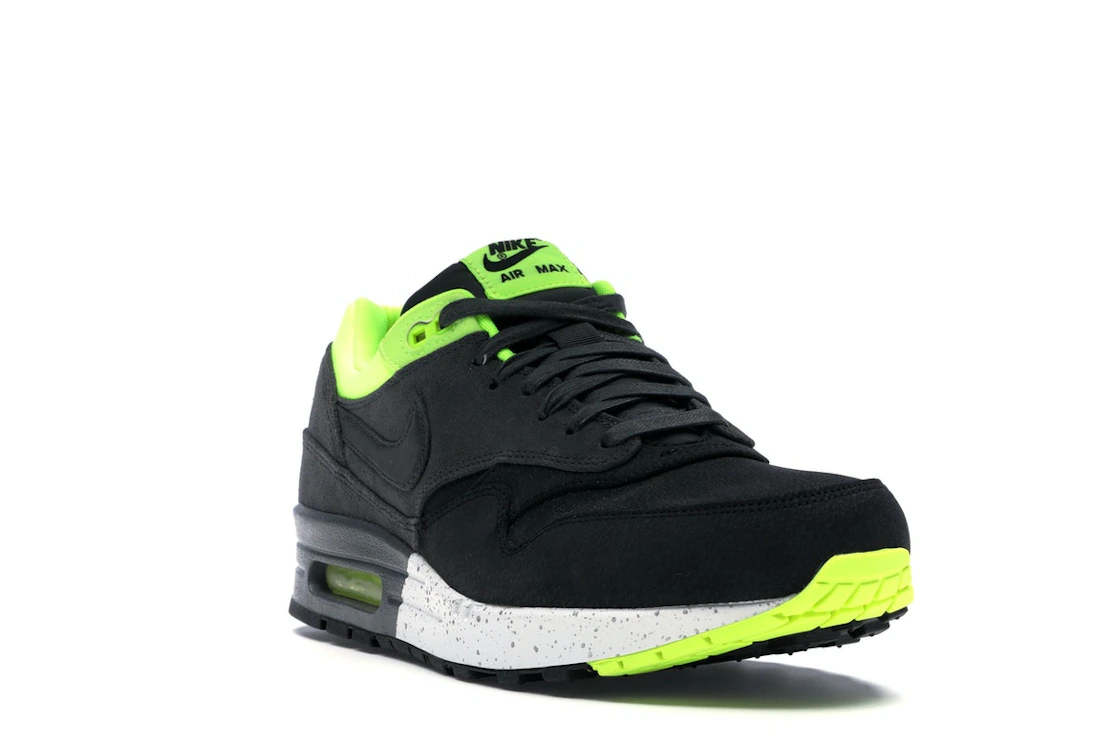 Vue 7 de Nike Air Max 1 Split Black Volt