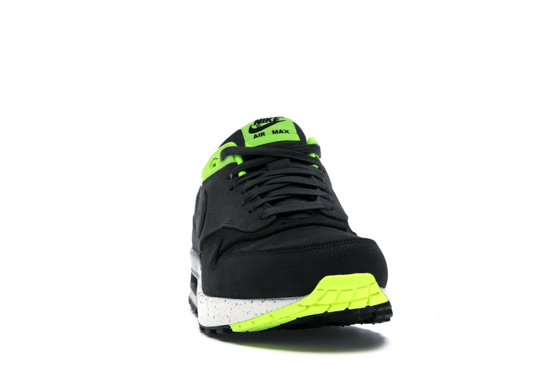 Vue 9 de Nike Air Max 1 Split Black Volt