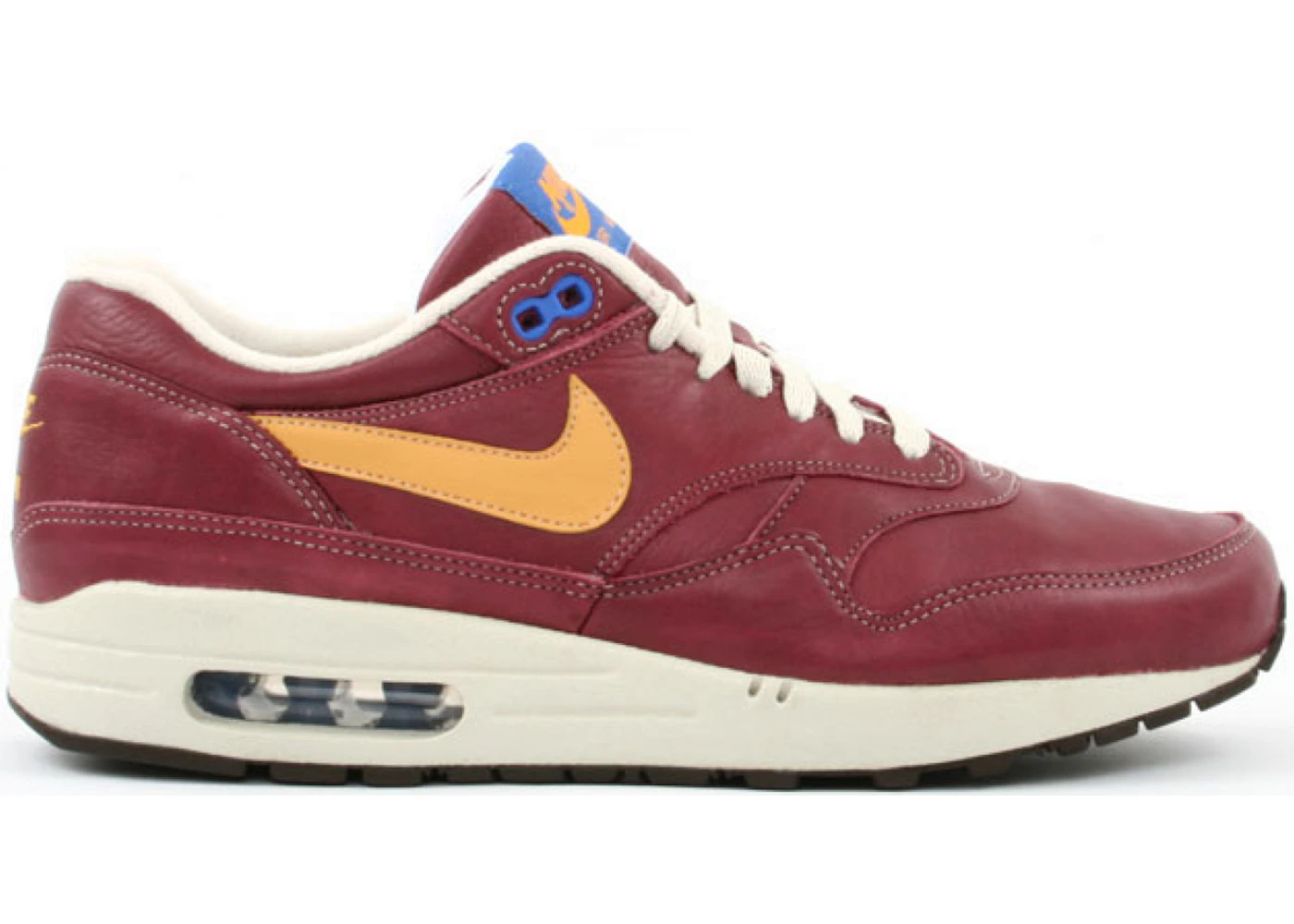 Nike Air Max 1 Team Red Gold Leaf