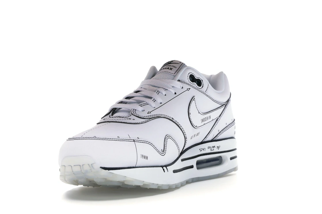 Vue 13 de Nike Air Max 1 Tinker Schematic