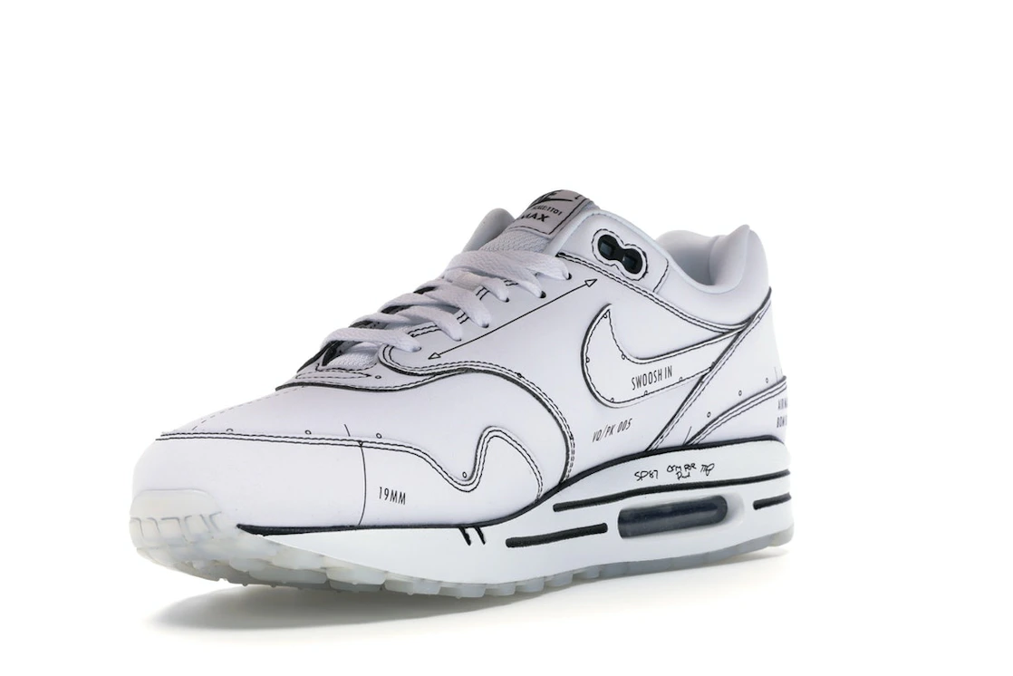 Vue 14 de Nike Air Max 1 Tinker Schematic