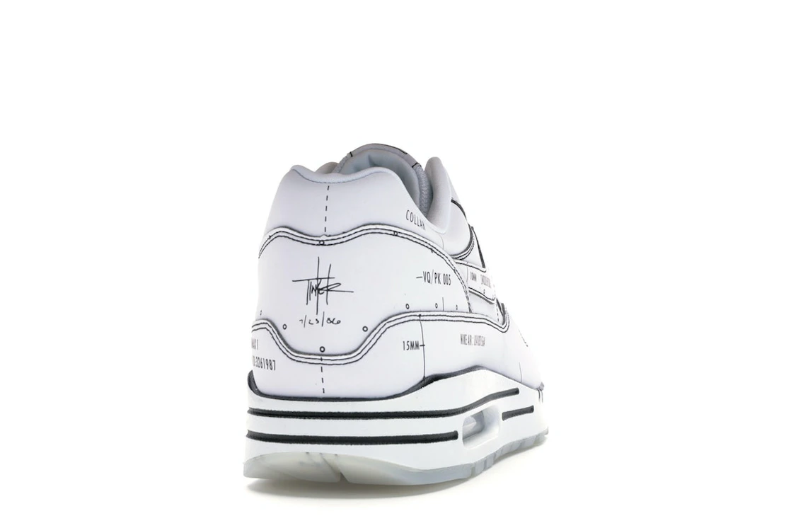 Vue 29 de Nike Air Max 1 Tinker Schematic